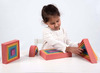 Speelblokken - tickit Rainbow Architect Triangles - regenboog reeks - bouwdriehoeken - set van 7