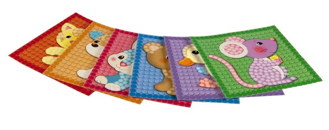 Playmais Mozaiek - Themakaarten - Kleine Vriendjes