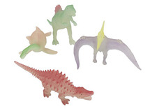 Glow in the dark - dinos set/6