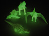 Glow in the dark - dinos set/6
