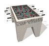 Outdoor tafelvoetbaltafel