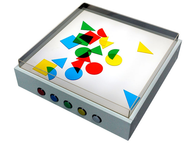 Snoezelhoek - Lichttafel Met Opzetstuk