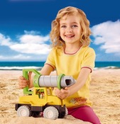 Playmobil 123 - zand - vrachtwagen met zandboor