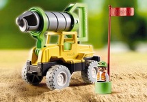 Playmobil 123 - zand - vrachtwagen met zandboor