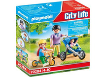 Playmobil - kdv - mama met kinderen