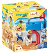 Playmobil 123 - zand - zandkasteel