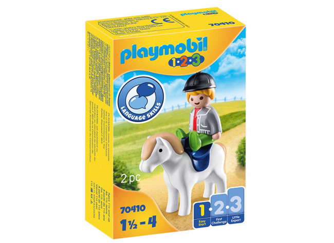 Playmobil 123 - Jongen Met Pony
