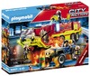 PLAYMOBIL - Brandweer Met Brandweerwagen