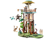 Playmobil - wiltopia - onderzoekersstation met kompas