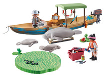 Playmobil - wiltopia - boottocht naar de zeekoeien