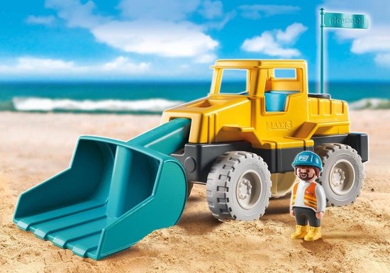 Playmobil 123 - Graafmachine Met Xxl Schep