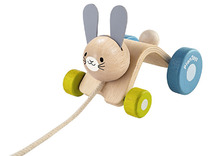Trekdiertjes -  Plantoys - hopping rabbit - per stuk