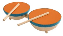 Muziek - dubbele drum