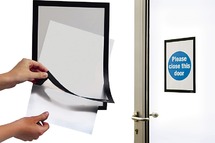 Informatiekader - Durable Duraframe - zelfklevend - A4 - set van 2