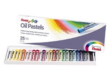 Waskrijt - Oliepastel - Pentel - Assortiment Van 25