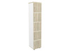 Kast - Hout - Locker - 1 Rij 5 Lockers