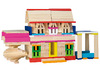 Blokken - hout - reepjes - ass/250