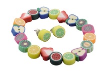 Kralen - figuurkralen - fruit - set van 200