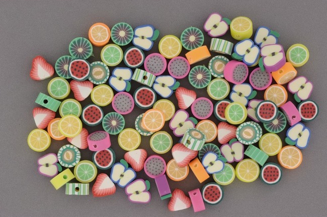 Kralen - Figuurkralen - Fruit - Set Van 200