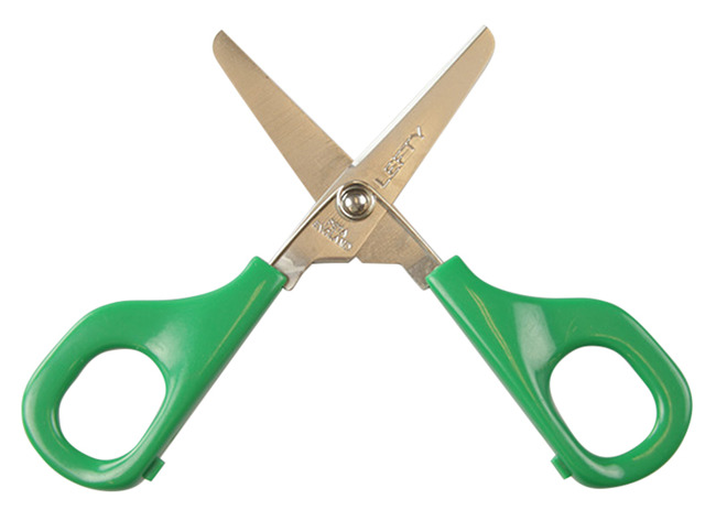 Schaar - Therapie Met Veer - 12cm - Linkshandigen - Per Stuk