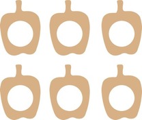 Mdf-Servietringen Appel