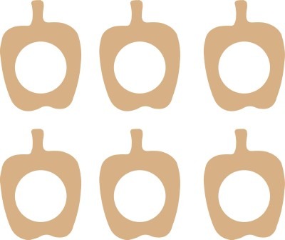 Mdf-servietringen Appel