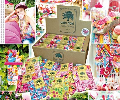 Textiel-stoffenspektakel-flower Power 6st