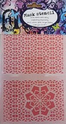 Kerst - mask stencil - sneeuwvlok