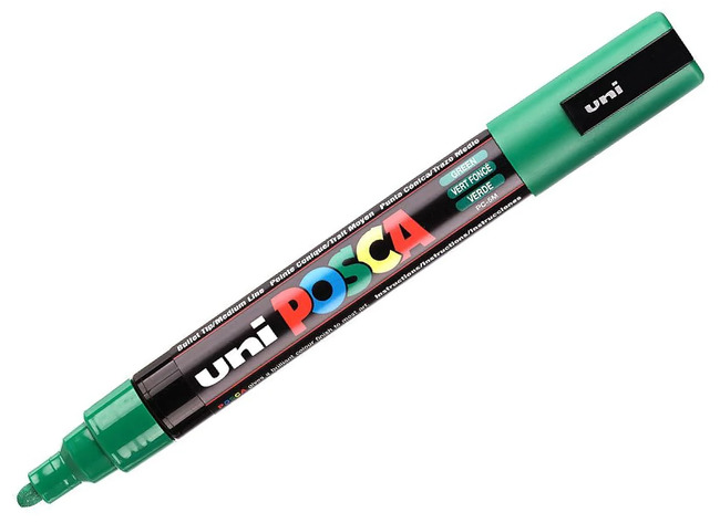 Stiften - Verfstiften - Posca - Pc5m - Groen - Per Stuk