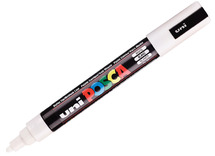 Stiften - verfstiften - Posca - PC5M - wit - per stuk