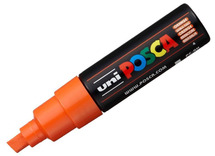 Posca - Verfmarker - Dik 8Mm - Schuine Punt - oranje - Per Stuk