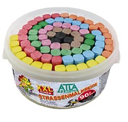 Krijt - stoepkrijt - reuzenemmer - set van 93 assorti