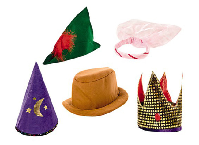 Verkleedkledij - Pretend To Bee - Sprookjeshoeden - Set Van 5
