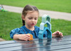 Open-ended - Tickit - stapelbare huisjes - siliconen - set van 4