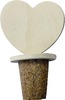 Hout-Flessenkurk Hartje 6 St