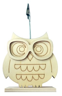 Hout-fotoklem-uil