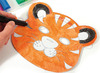 Maskers - karton - dieren - set van 6