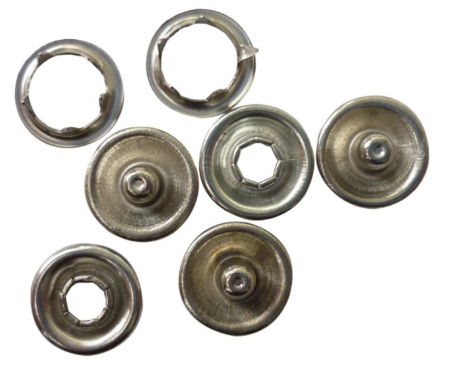 Drukknopen - 9 Mm - Voor Drukknooptang - Set Van 50
