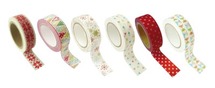 Craft tape - kerst 6 x 10m