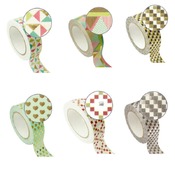 Craft tape - motief metallic 6 x 10m