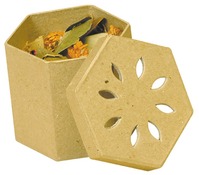 Dozen - karton - 80 x 95 x 75 mm - hexagonaal - per stuk