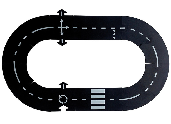 Autohoek - Waytoplay - Highway - Autobaan - Set Van 24