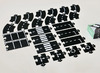 Autohoek - Waytoplay - Highway - autobaan - Set van 24