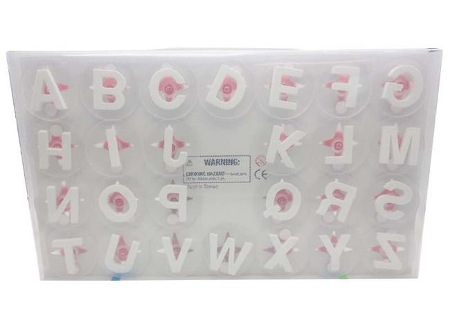 Stempels - Flexipress - Hoofdletters - Per Set