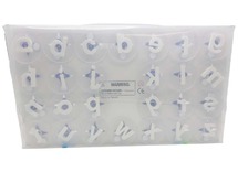 Stempels - Flexipress - kleine letters - per set
