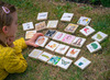 Puzzel - tickit Wooden Lifecycle Tiles - levenscyclus - 7 cm - hout - evolutiepuzzel - vierkant - per stuk