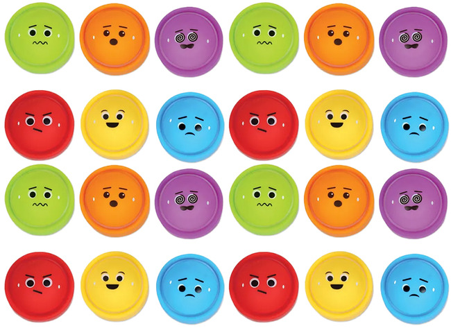 Gevoelens - Learning Resources - Rainbow Emotions Fidget Poppers - Set Van 24
