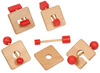 Motoriekbord - Dusyma Tucky - set van 5
