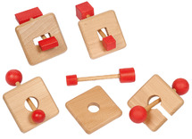 Motoriekbord - Dusyma Tucky - set van 5