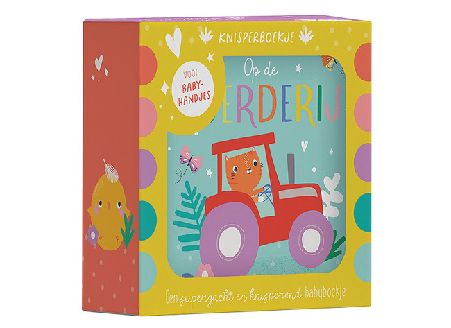 Boek - Knisperboekje - De Lantaarn - Op De Boerderij - Per Stuk